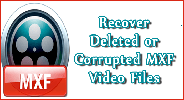play mxf video file