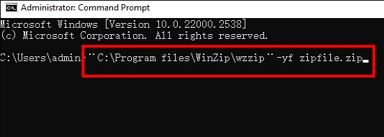 fix invalid zip file 