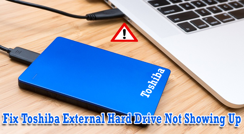 formatting toshiba external hard drive win10