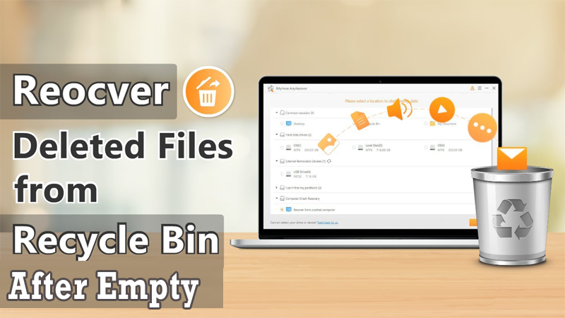 recover deleted files from trash windows 7