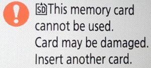 this sd card cannot be decrypted