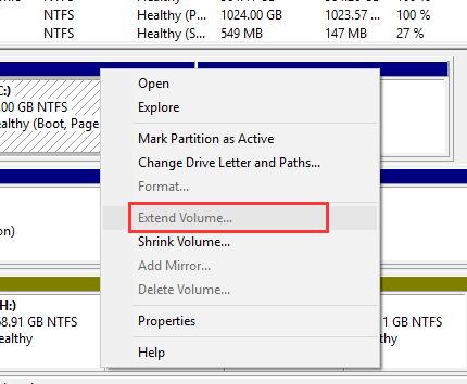 Fixed Extend Volume Greyed Out Windows 11 10 2024   Extend Volume Greyed Out 