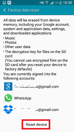 SD card unexpectedly removed Android